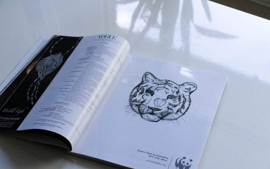 Campaign for a social organization protecting wildlife